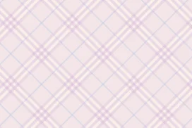 Light Pink Plaid Background for Google Slides with Cream Tartan Stripes