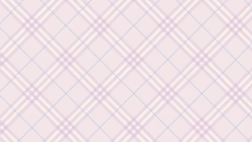 Light Pink Plaid Background for Google Slides with Cream Tartan Stripes