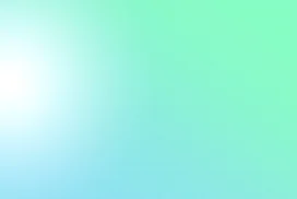 Mint Green Gradient Background for PowerPoint with a White Glow on the Left and Aqua Blue Edge