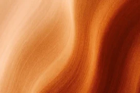 Orange Abstract Desert Sand Background for PowerPoint