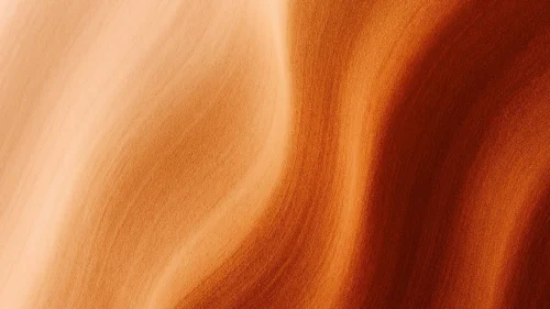 Orange Abstract Desert Sand Background for PowerPoint