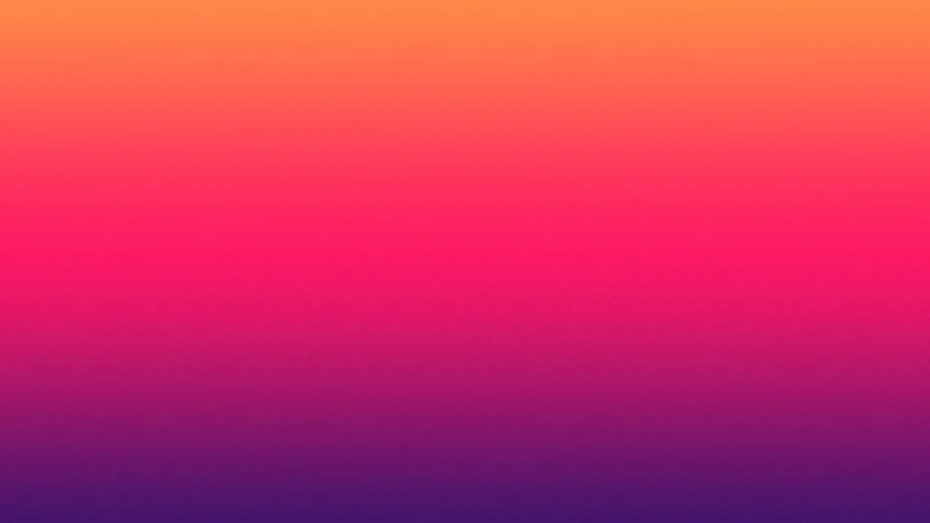 Orange Purple Gradient Background for PowerPoint with a Hot Pink Band and Deep Violet Base
