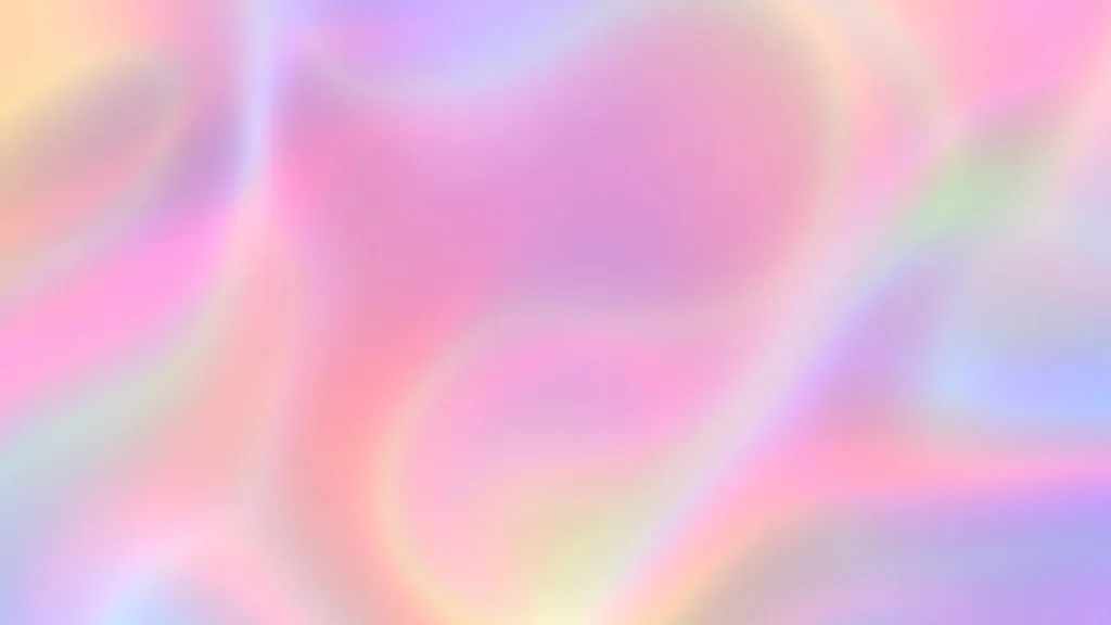 Pastel Holographic Foil Swirl Background for Google Slides