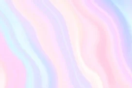 Soft Pastel Holographic Ribbon Background for PowerPoint