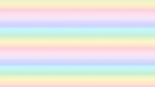 Pastel Rainbow Horizontal Stripes Background for PowerPoint