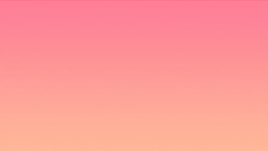 Pink Orange Gradient Background for PowerPoint from Rose Pink to Peach