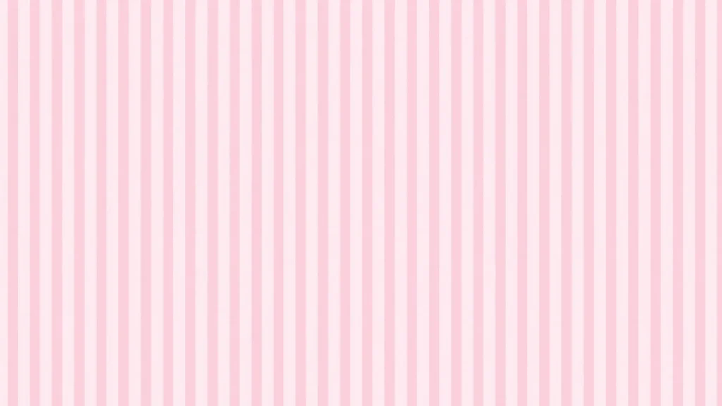 Pink Stripes Background for Google Slides with Thin Blush and White ...