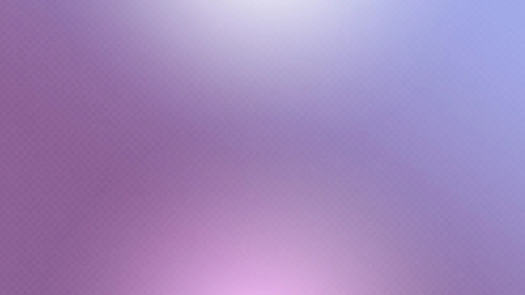 Purple Gradient Background for PowerPoint with a Dusty Mauve Left, Periwinkle Right and Pale Glows