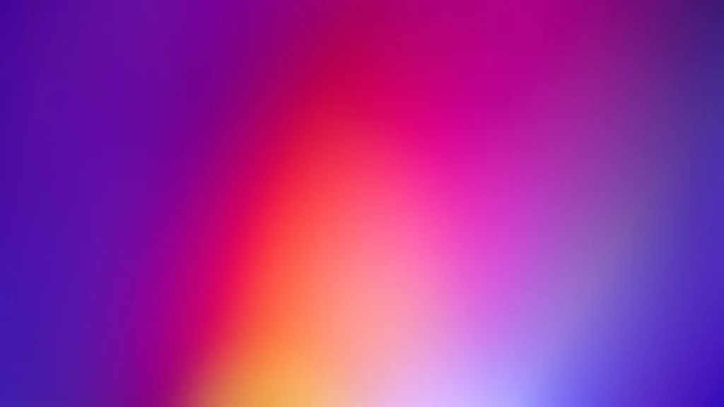 Purple Pink Gradient Background for PowerPoint with Warm Glow