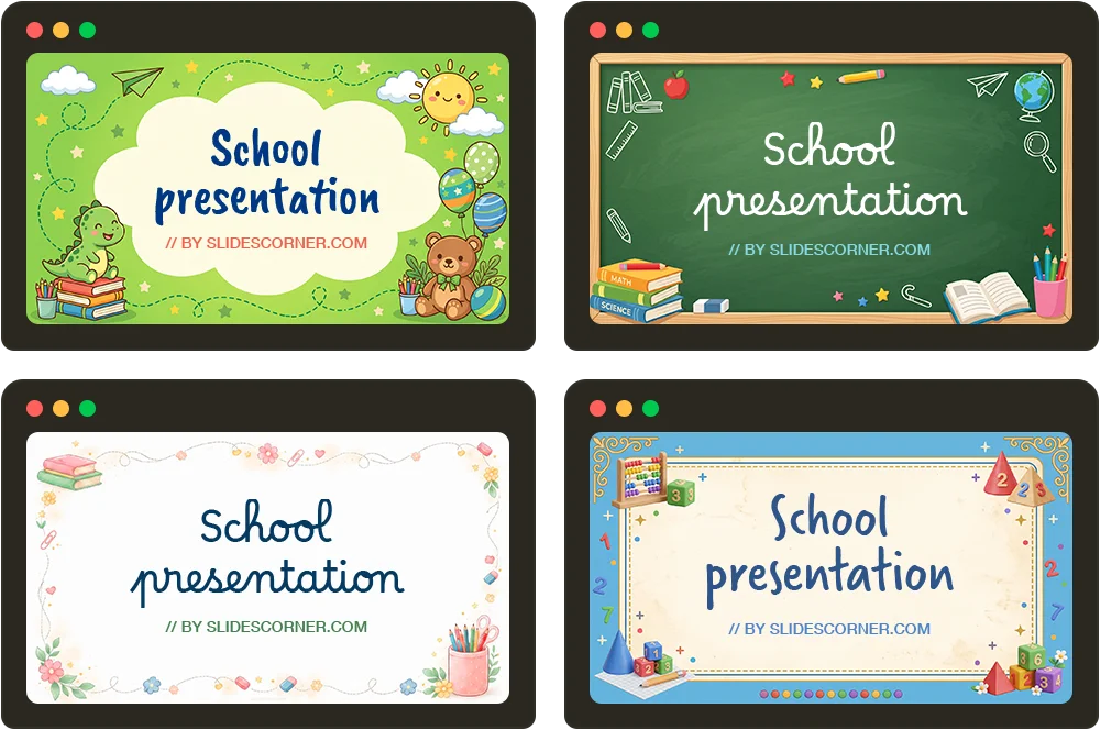 SlidesCorner - Free backgrounds for PowerPoint and Google Slides