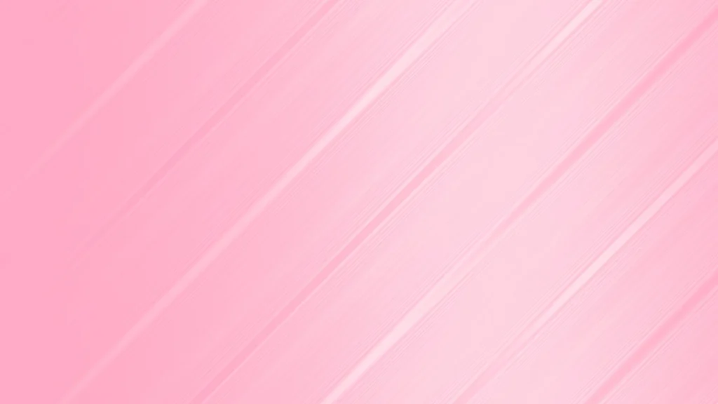 Pink Background For PowerPoint With Soft Diagonal Satin Streaks
