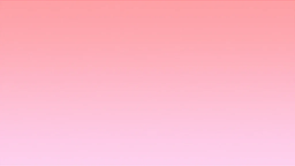 Pink Gradient Background for PowerPoint Fading from Coral to Pale Lilac