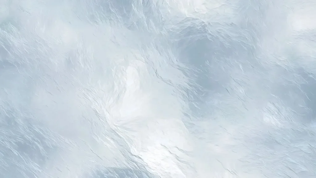 White Texture Background For PowerPoint With Frosted Glass Folds