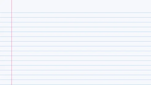Lined Notebook Paper Background for PowerPoint with Thin Blue Rules and a Pink Margin Line Lined Notebook Paper Background for PowerPoint with Thin Blue Rules and a Pink Margin Line