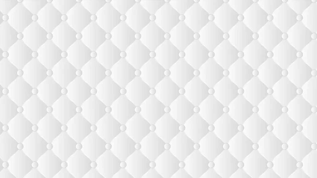 White Texture Background For PowerPoint With A Tufted Button Diamond Grid